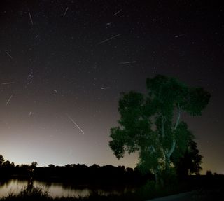 Las Perseidas sobre Ontario
