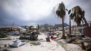 El rastro mortífero y dañino del huracán Irma: sus récords