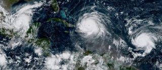 Septiembre de 2017: el mes más activo en huracanes del Atlántico