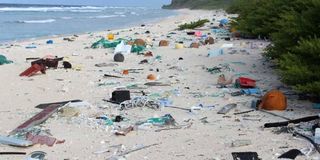 La isla más contaminada de plásticos del mundo