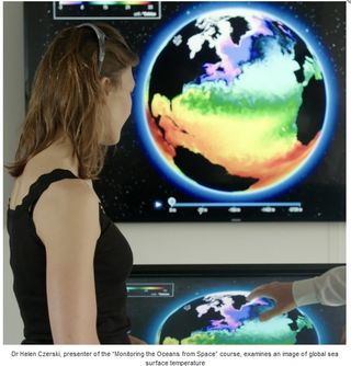 Curso gratuito: el papel de los satélites en el monitoreo de la influencia de los océanos sobre el tiempo y el clima