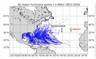 Ophelia: ¿Qué hace un gran huracán como tú en un lugar como éste?