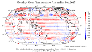 Septiembre de 2017 el cuarto más cálido desde 1891