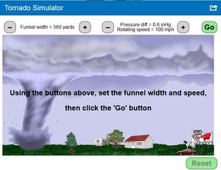 Tornado: simulador para niñ@s