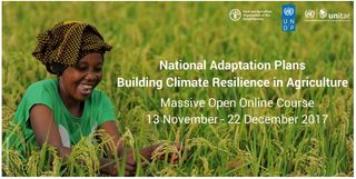 Curso de cambio climático y agricultura