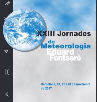 XXIII JORNADAS DE METEOROLOGÍA EDUARD FONTSERÈ