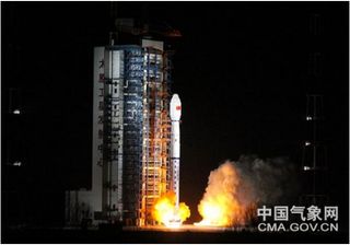 China lanzó con éxito el satélite meteorológico de órbita polar FY-3D