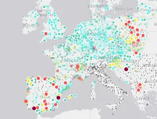 Índice europeo de calidad del aire on-line
