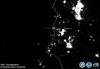Satélites meteorológicos “ven” el lanzamiento de otro satélite