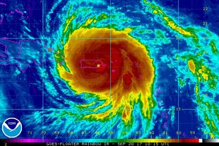 Los daños récords del huracán Maria