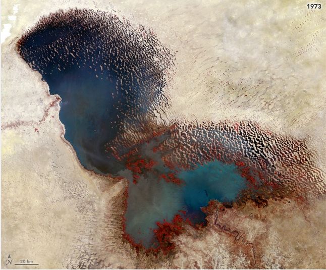 Los altibajos del lago Chad