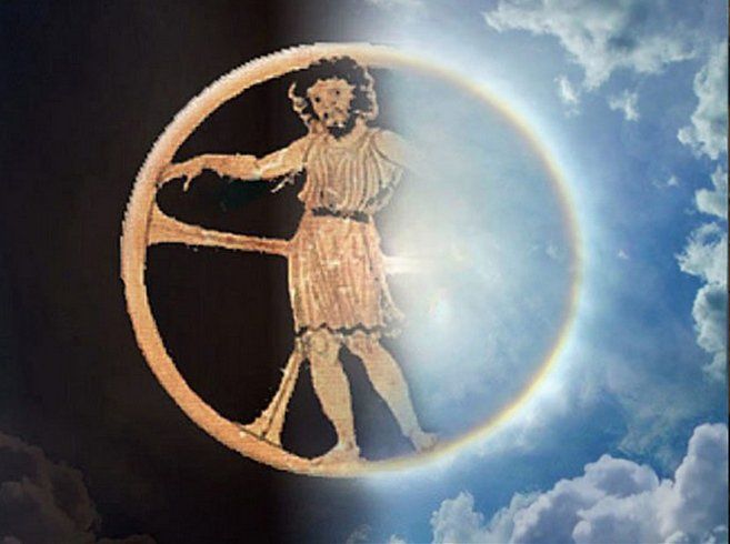 El mito griego de Ixión y el halo de 22º