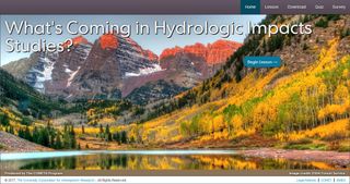 Curso sobre los impactos hidrológicos en condiciones de cambio climático