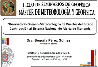 Observatorio Océano-Meteorológico de Puertos del Estado. Contribución al Sistema Nacional de Alerta de Tsunamis