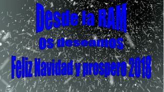 Feliz Navidad y propero Año Nuevo 2018