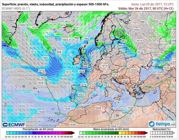Mapas de las 00 UTC superficie (presión). Tiempo.com Mapas de las 00 UTC superficie (presión). Tiempo.com