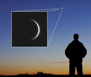 Puesta de sol con Venus