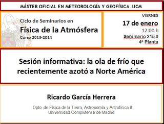 La ola de frío que recientemente azotó a Norte América