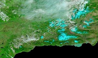 Nevadas en Andalucía