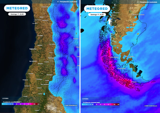 4 regiones de Chile recibir&aacute;n precipitaciones este fin de semana: conoce los montos y horarios de las lluvias