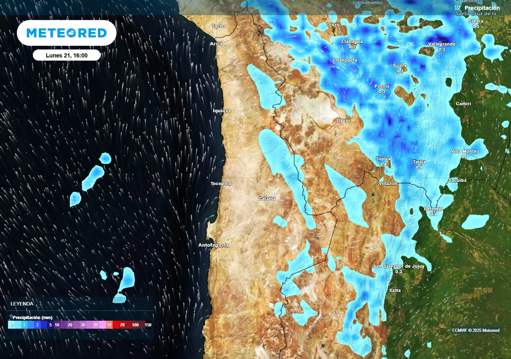mapa de precipitación. mapa de precipitación.