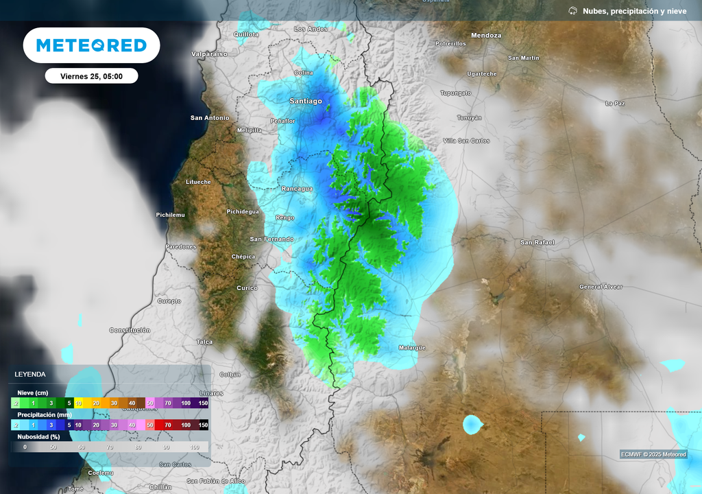 mapa de lluvia y nieve. mapa de lluvia y nieve.