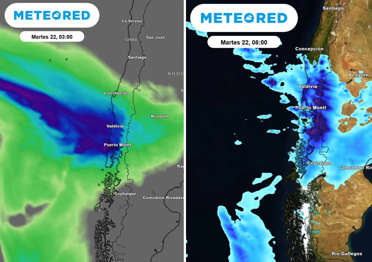 Chile se prepara para intensa semana de lluvias