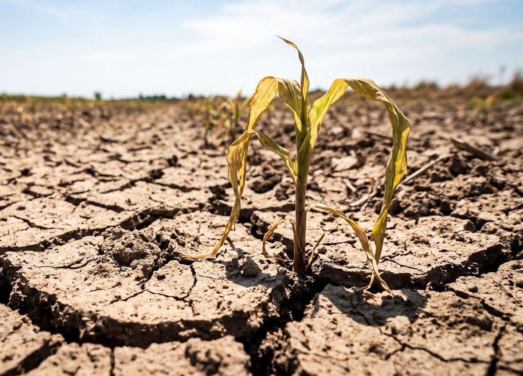 Les cultures agricoles souffrent fortement de la canicule avec des pertes de rendement Les cultures agricoles souffrent fortement de la canicule avec des pertes de rendement