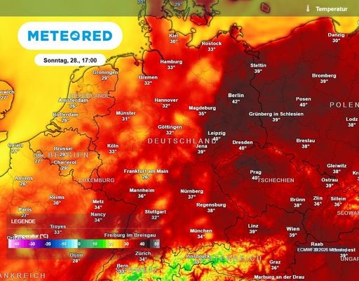 40-Grad-Wahnsinn, "Es wird brutal" &ndash; Jetzt rollt die Mega-Hitze &uuml;ber Deutschland, Wetter-Hammer am Wochenende