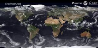 2013 en imágenes de satélite