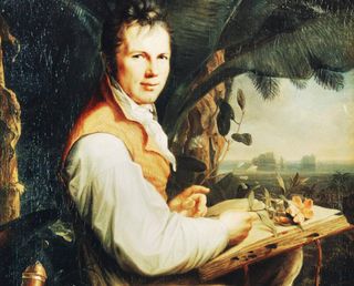 Alexander von Humboldt. Estancia en España y viaje americano