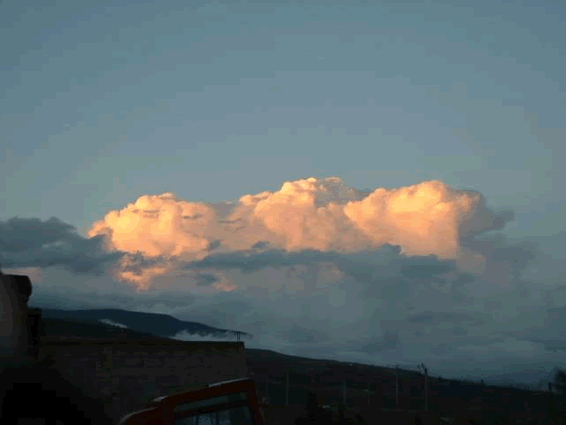 FOTO 5: LOS TOPES DE LA TORMENTA DESDE EL SUR DE TENERIFE(Jose Luis Hernández)