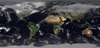 Febrero 2018 desde el espacio