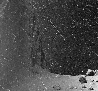 La “nieve” espacial