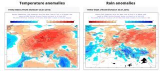 Ola de calor, sequía e incendios en Escandinavia