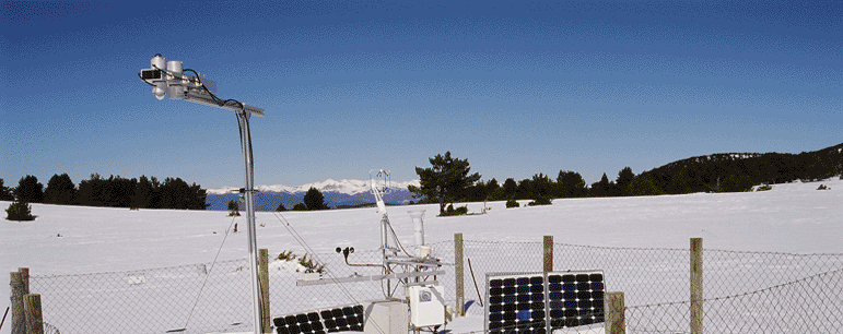 Estaciones del CEAM en tiempo real