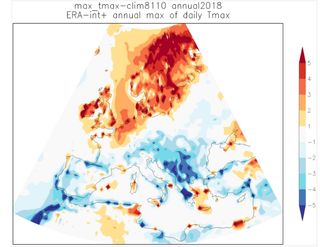 La ola de calor europea de 2018 y su atribución al cambio climático