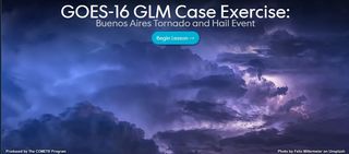 El tornado y granizo en Buenos Aires