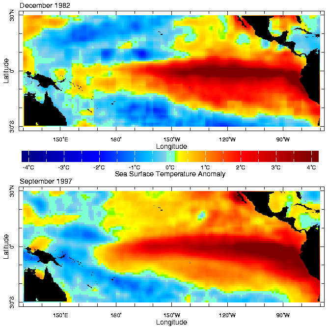 Los futuros impactos de El Niño y La Niña probablemente se intensifiquen
