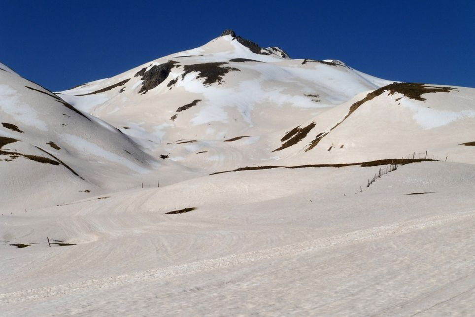 Polvo sahariano y acelerada fusión de la nieve