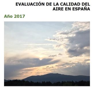 La calidad del aire en España en 2017 baja levemente con respecto al año anterior
