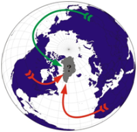 El chorro polar, polvo del Sahara y Ártico