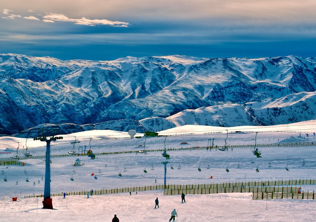 Valle Nevado, Chile. Valle Nevado, Chile.