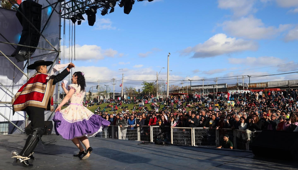 En la Plaza de Maipú se realizará una gran fiesta gratuita para celebrar el Dieciocho. Crédito: Municipalidad de Maipú.