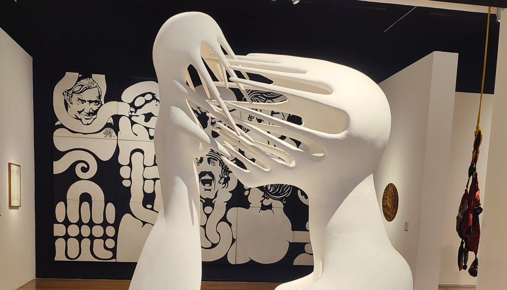 El MALBA alberga obras de maestros de Argentina, Brasil, México, Uruguay, Cuba, Colombia y Chile.