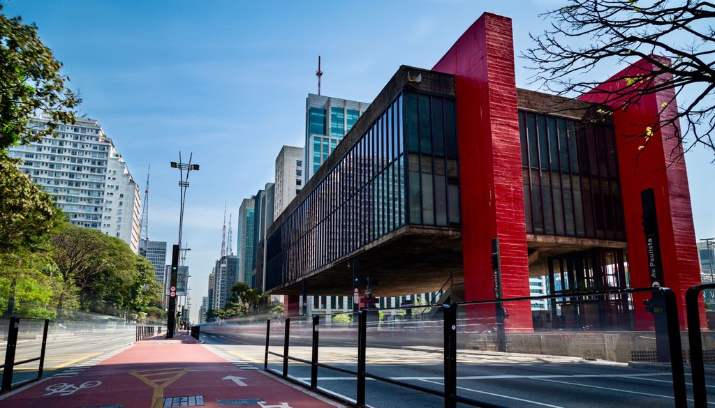 El Museo de Arte de São Paulo es el corazón cultural de la ciudad.