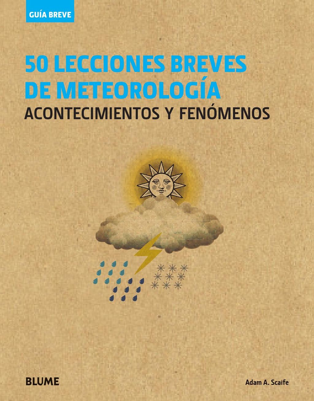 lume2016160 pp.ISBN: 978-84-9801-904-9 Esta obra cuenta con una selección de los acontecimientos y fenómenos meteorológicos más importantes. Cada sección está resumida con unas trescientas palabras y una imagen para que se pueda leer en medio minuto. Los destacados científicos climáticos y atmosféricos que firman este libro nos brindan un informe técnico que abarca desde el buen tiempo hasta el malo, desde los días tranquilos hasta los huracanes, de los arcoíris al rocío escarchado y de las manchas solares a las supercélulas. Ilustrado con atractivos gráficos y acompañado de los perfiles de siete de los científicos más relevantes en el estudio del clima, 50 lecciones breves de meteorología contiene las explicaciones que hacen falta para entender nuestra agitada atmósfera: y todo ello a la velocidad de la luz. El clima influye en nuestras decisiones cotidianas, desde qué ropa nos ponemos hasta cómo vamos a viajar o cuándo dejamos la colada tendida. Sabemos que los cielos azules son un buen augurio, pero ¿son de ese color?, ¿por qué después de la tormenta llega siempre la calma?, ¿el cambio climático es un acto divino o está provocado por el ser humano?   Gracias a la aplicación de la rigurosidad científica y al uso de tecnologías punta, tales como las de los satélites o los superordenadores, la meteorología ha revolucionado nuestra comprensión del tiempo y del clima que experimentamos y nos ha permitido predecir cada vez con mayor precisión el comportamiento que tendrán. Desde lo global a lo local, desde el lapso de horas hasta las décadas, la comprensión que tenemos del tiempo y del clima y las predicciones que elaboramos nos permiten hacer planes de futuro.