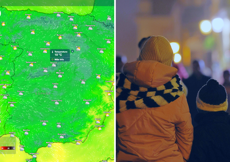 6 ºC menos: mañana habrá un bajón de temperaturas máximas desde Andalucía hasta Aragón, pasando por Madrid