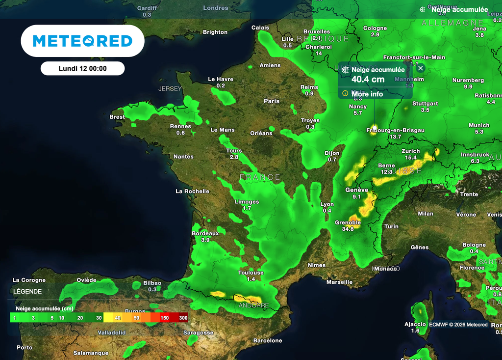 20 à 40 centimètres de neige attendus sur les crêtes vosgiennes ! 20 à 40 centimètres de neige attendus sur les crêtes vosgiennes !