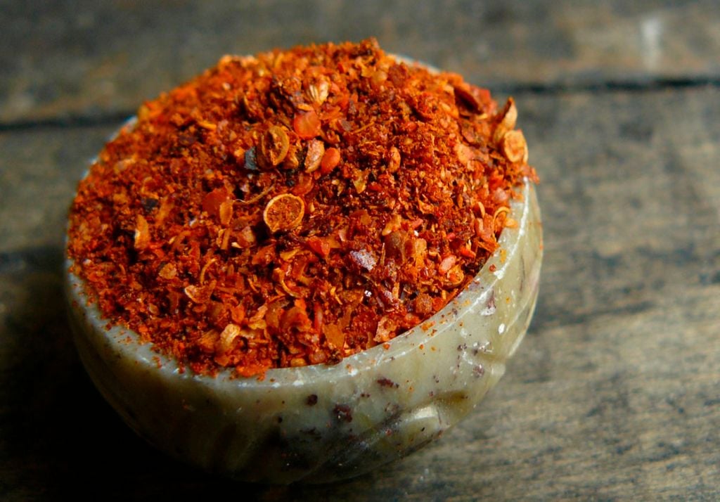 El merkén es reconocido y nombrado como uno de los mejores condimentos del mundo. Imagen: Mercado Mapuche